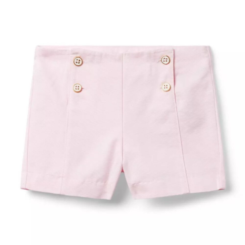 Janie and Jack Light Pink preppy toddler girl shorts 2t